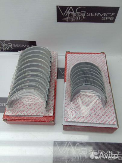 Новые вкладыши коленвала VW VAG 2.0 tfsi FSI BWA