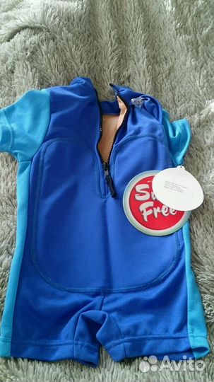 Костюм для плавания,на 1-2 месяца,с поддувом возду
