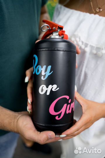 Огнетушитель для гендер пати