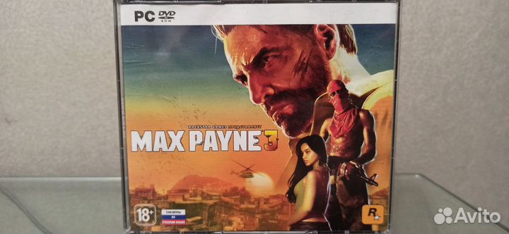 Max Payne 3, 1С, 4 DVD