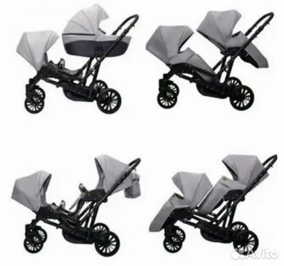 Коляска для двойни и погодок