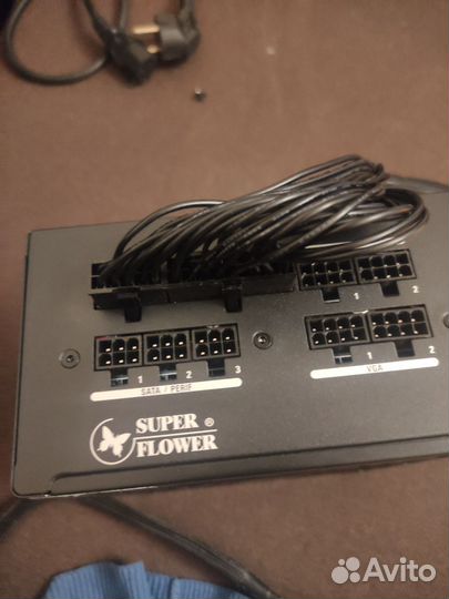 Блок питания super flower gold 750 на запчасти