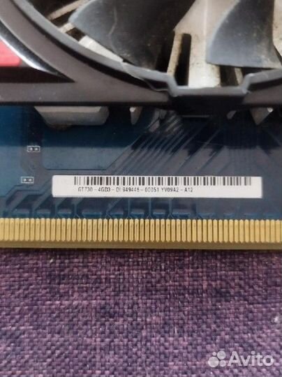 Видеокарта GT 730 Asus 4Gb