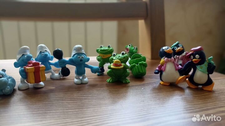 Игрушки из киндера 90х