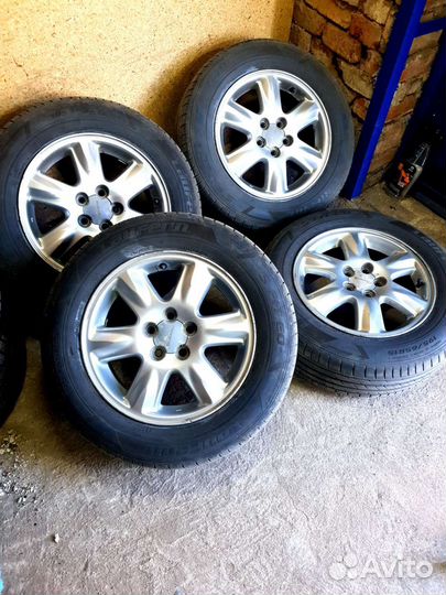 Диски литые r15 5х100 subaru оригинал