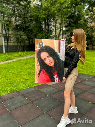 Портрет по фото / печать на холсте