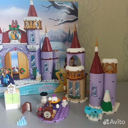 Lego disney princess Зимний праздник в замке Белль