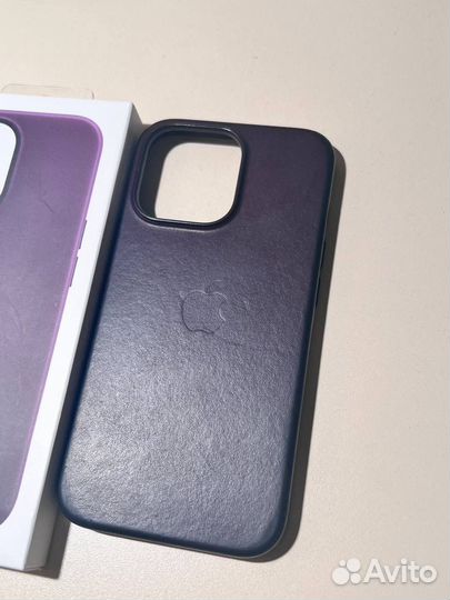 Оригинальный кожаный чехол для iPhone 13 pro