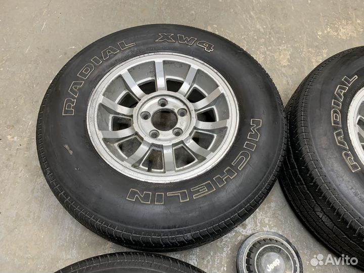 Комплект оригинальных колес Jeep Cherokee II (XJ)