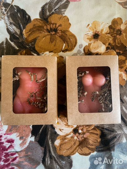 Восковые свечи ручной работы