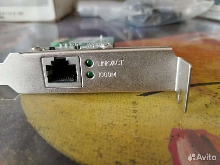 Сетевая карта Mini PCI-E Gigabit Ethernet RJ45