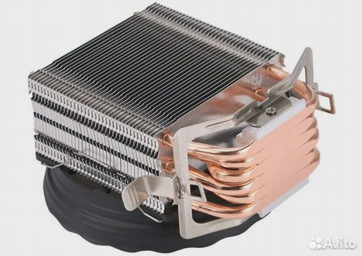 Башенный кулер с 6 медными трубками RGB подсветка