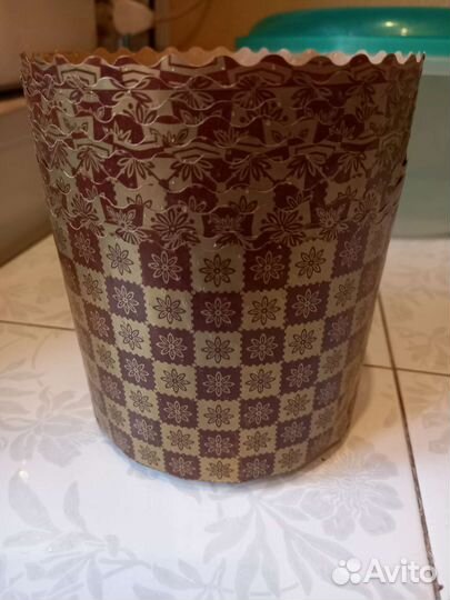 Форма для выпечки куличей 10 шт