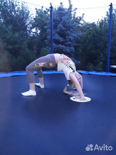 Батут каркасный бу
