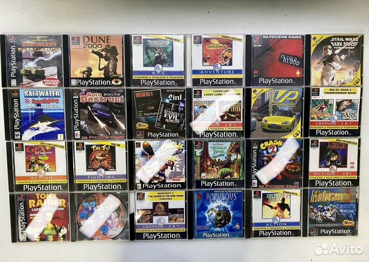 Диски для PS1(PSOne) /214 дисков/ (Чипов.)