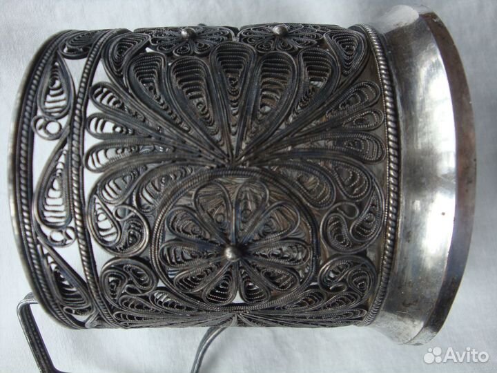 Подстаканники СССР скань