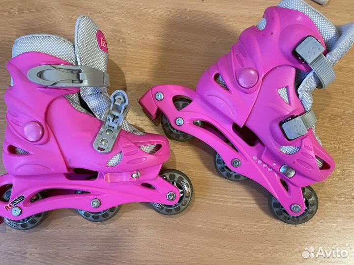 Ролики для девочки р-р 28-31 раздвижные
