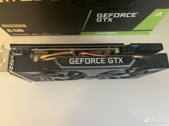 Видеокарта Palit gtx 1660 super