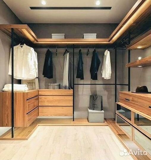 Гардеробная loft