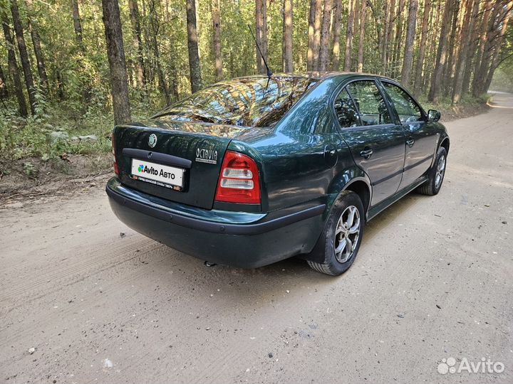 Skoda Octavia 1.6 МТ, 2001, 279 000 км