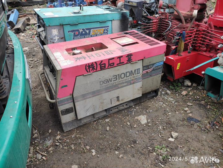 Дизельный генератор denyo TLW270,300,310