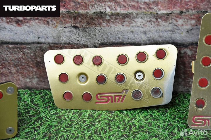 Накладки на педали Subaru Legacy B4 BE5 EJ20