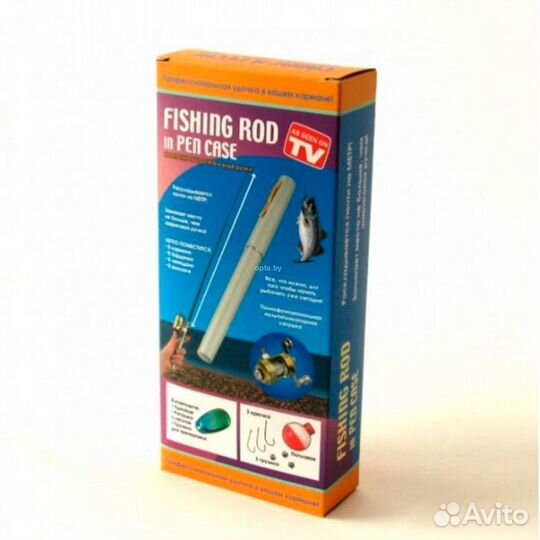 Мини-удочка в форме ручки Fishing rod