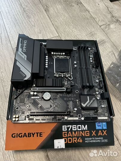 Материнская плата Gigabyte B760M gaming X AX DDR4