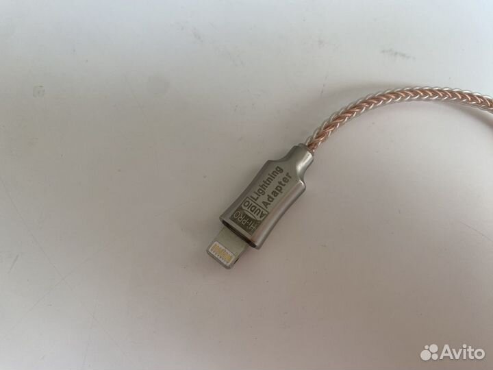 Переходник цап с lighting на aux 3,5 mm jack