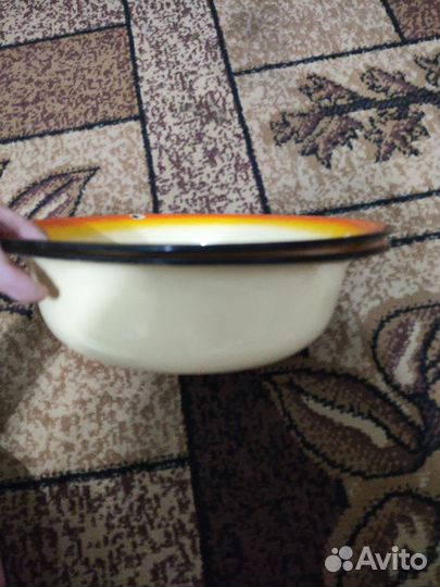 Миска эмалированная СССР