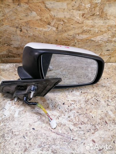 Зеркало правое Mitsubishi Lancer 10 белое