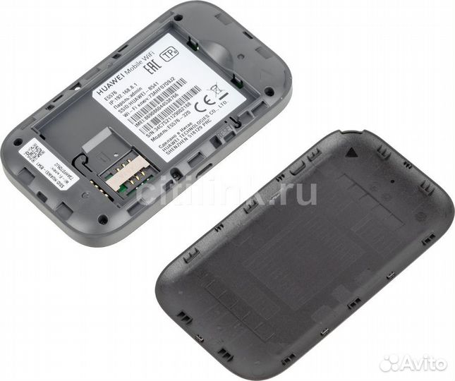 Модем Huawei E5576-320 3G/4G, внешний, черный