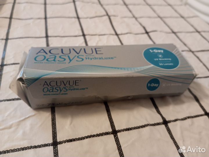 Линзы контактные acuvue oasys 1 day