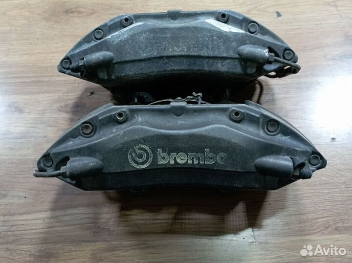 Суппорта brembo 4 поршня Пежо 607