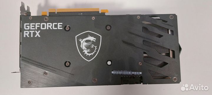 Видеокарта Msi rtx 3060 gaming x