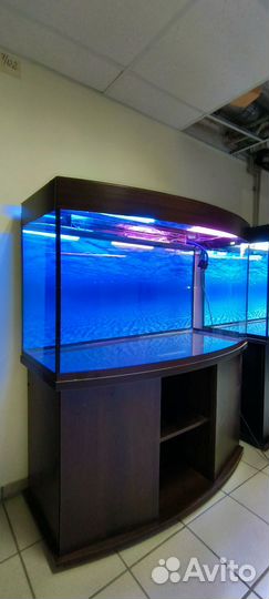 Аквариум 400 свет биофильтр фон подставка