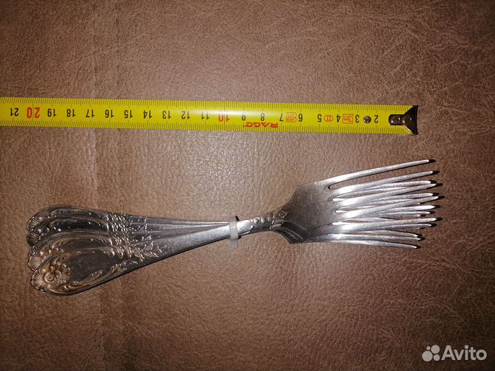 Мельхиоровые ложки и вилки