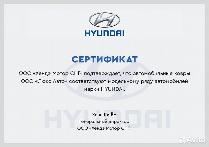 3D Коврики Hyundai Tucson Высокие Борта Экокожа