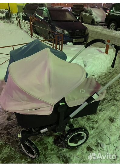 Коляска для двойни bugaboo