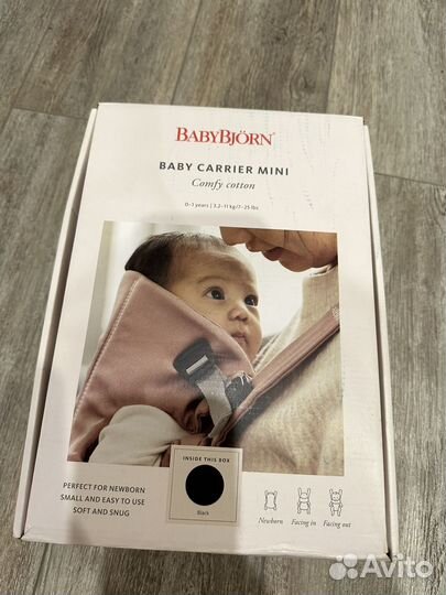 Эргорюкзак кенгуру Babybjorn Mini