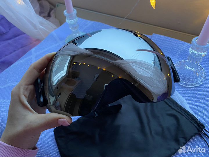 Очки маска горнолыжная для сноуборда новая