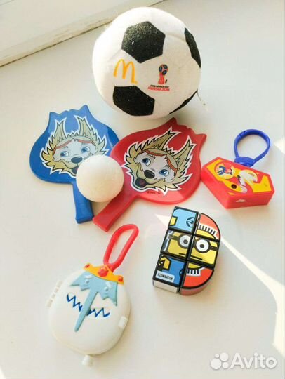 Happy meal McDonald's 2018 коллекционные игрушки