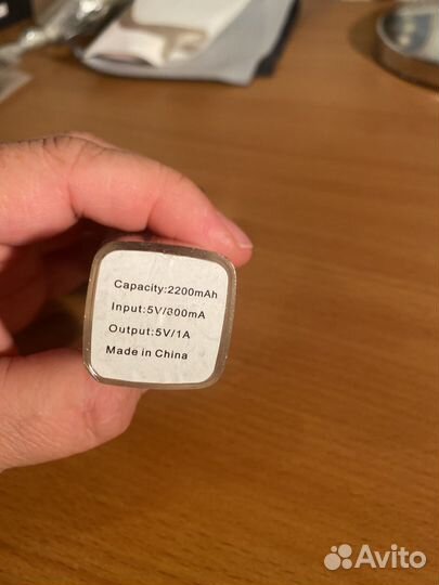 2 внешних аккумулятора зарядка powerbank