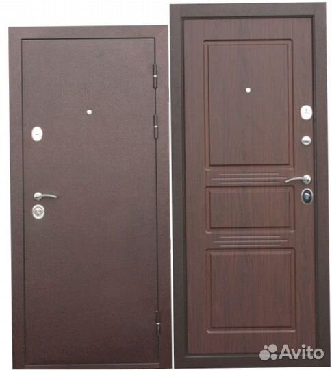 Входные металлические двери новые