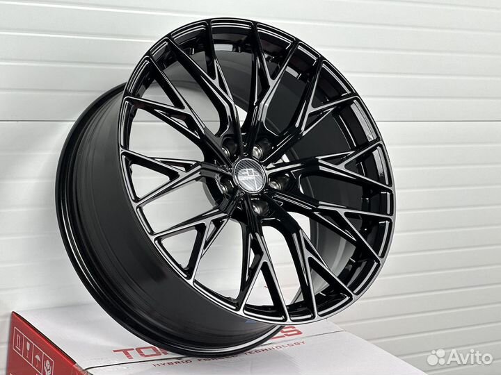 Диски SRL F075 19 8.5J +35 5X108 вес 9,3kg Black