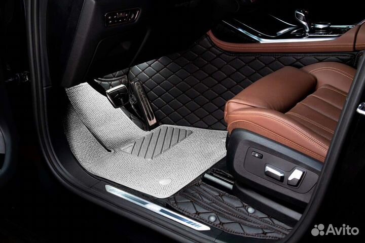 3D Коврики Audi из Экокожи