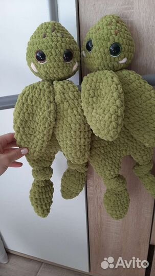 Вязаные игрушки ручной работы