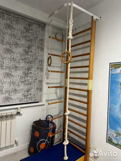 Шведская стенка деревянная