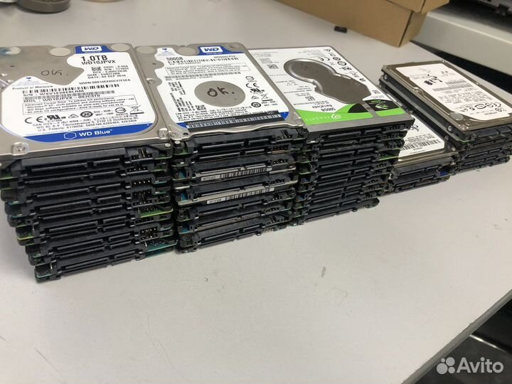 Жесткие диски 2,5”(120/160/320/500/750/1000 GB)