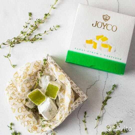 Рахат лукум с чабрецом